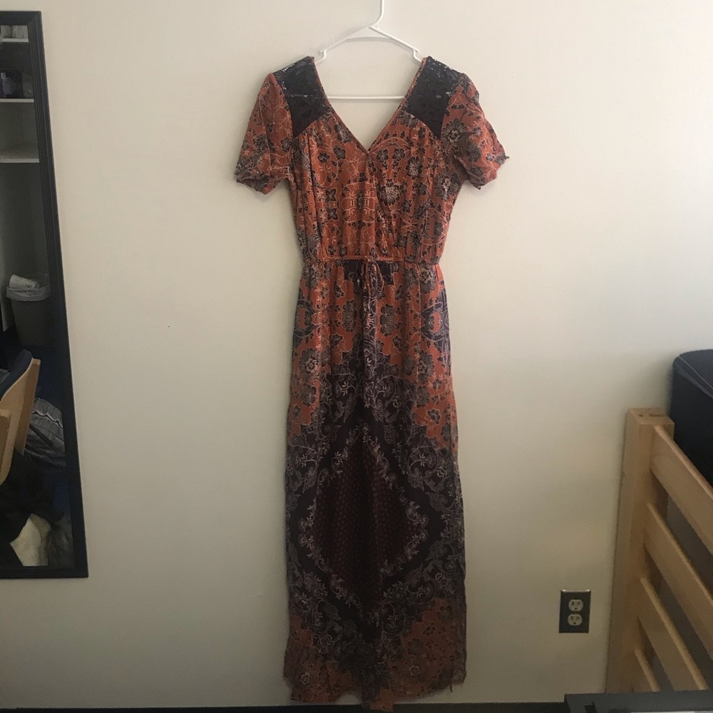 Colorful maxi dress